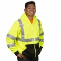 Cordova COR-BRITE Hooded Sweatshirts, Lime, 2XL SJ401-2XL